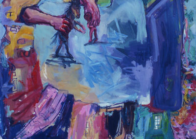 Debbie Lee, Window to the Imagination, Drumcastle, oil on canvas, 1998